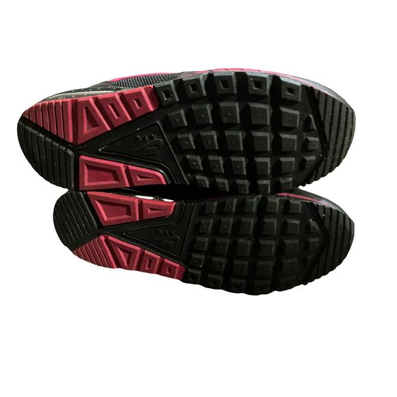 Nike Air Max Womens Size 10 Correlate 574154-063 Black Pink Running Shoe Lace Up - Picture 8 of 11